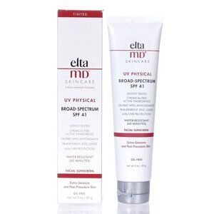 Elta MD UV Physical Broad-Spectrum SPF 41  Tinted 3.0 oz EXP 05/25